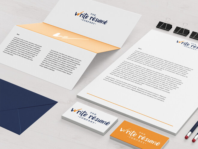 The Write Resume Company Branding