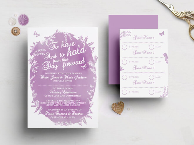 Wild Flower Watercolour